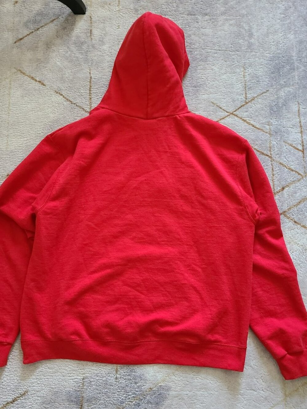 Champion Belmont University Hoodie Sweatshirt Red XL Pullover Unisex - Picture 4 of 6
